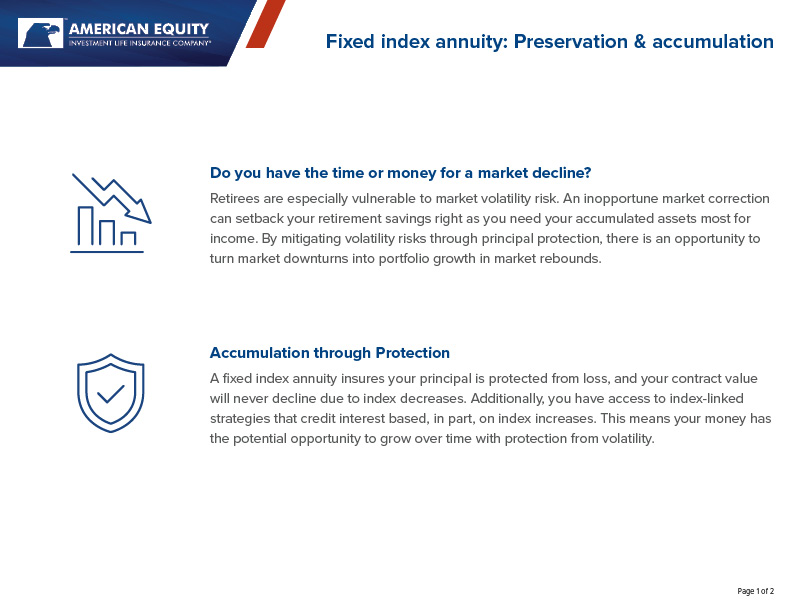 Preservation & Accumulation Flyer