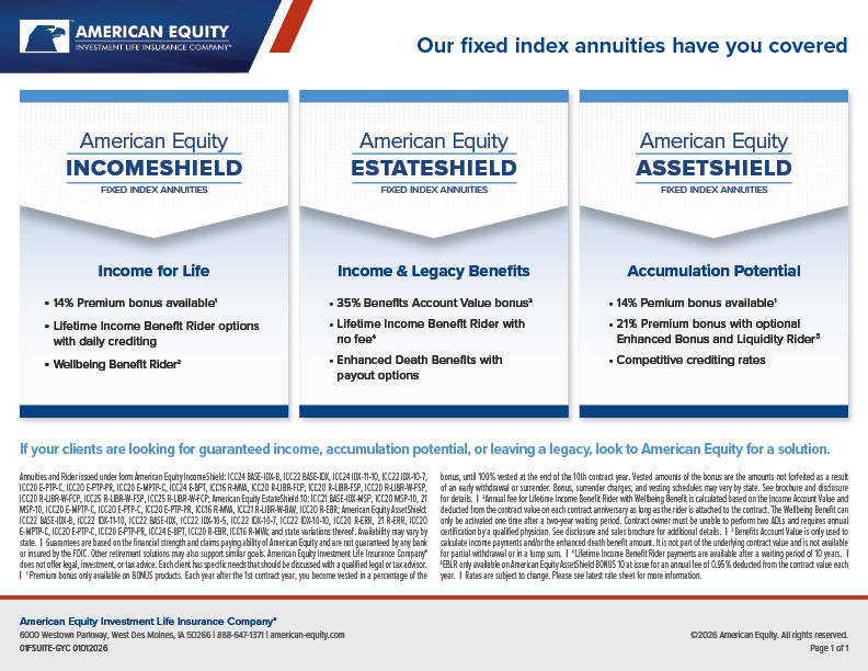 Shield Suite - We've Got You Covered Flyer